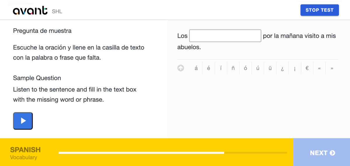 SHL Dictation.